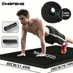 Tapete de Yoga NBR 15/20 mm Antiderrapante e Impermeável para Treino e Outdoor