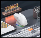 Attack Shark X11SE X11 PAW3311 Bluetooth Mouse, Tri-mode connectivity, Magnetic charging dock, Touchscreen, Ultralight gaming mouse