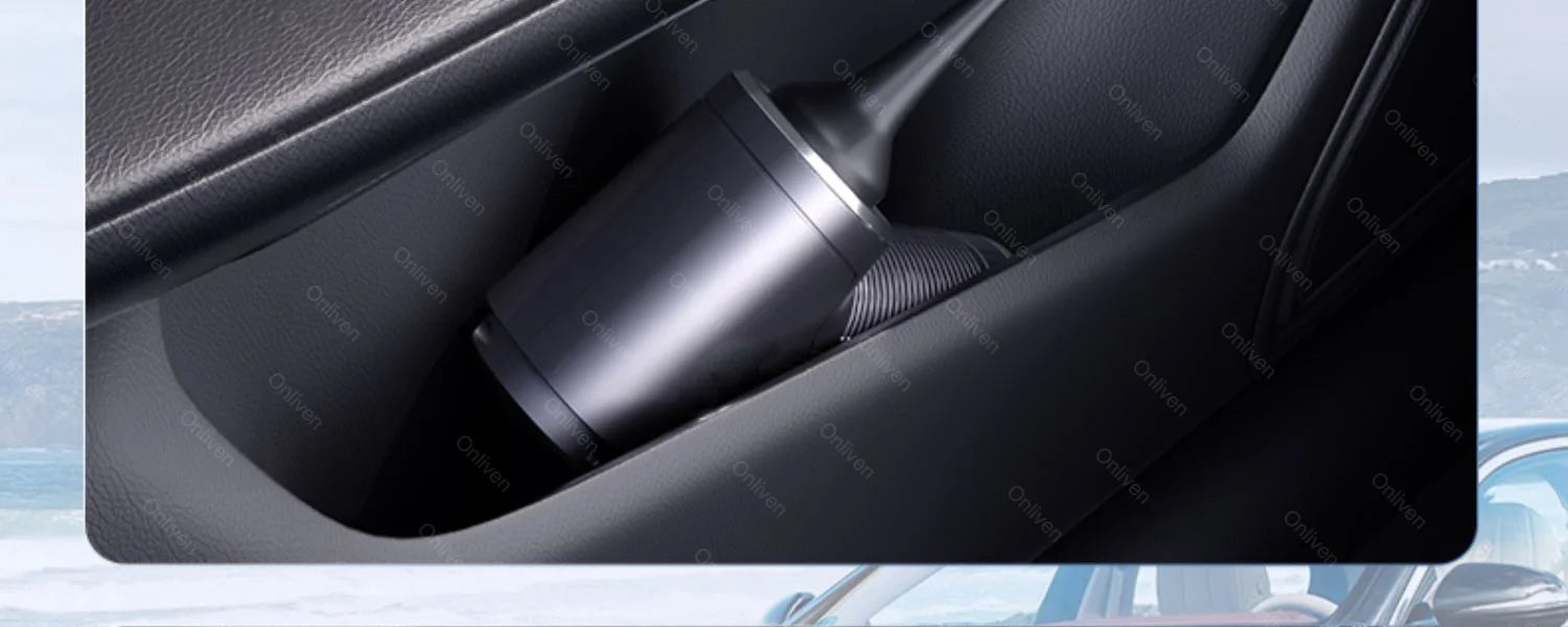 Aspirador Portátil Mini SZUK 98000PA Sem Fios para Carro e Casa