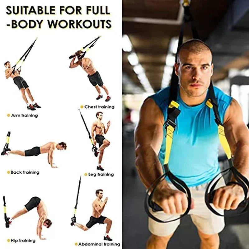 TRX P3‑1 Pro – Cinta de Suspensão Ajustável para Treino Funcional e Pilates