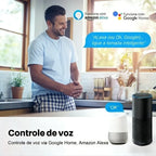 Lâmpada Smart Melery E27 RGB Wi‑Fi Compatível com Alexa e Google Home