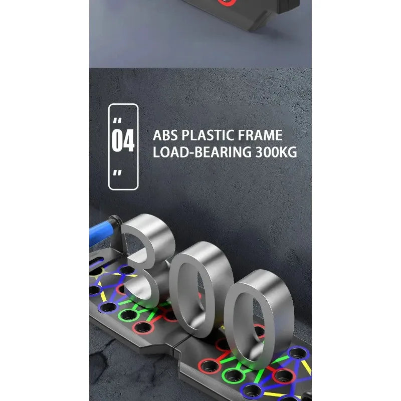 PushUpBoard Pro – Prancha Multifuncional de Flexões para Treino de Peito e Abdómen