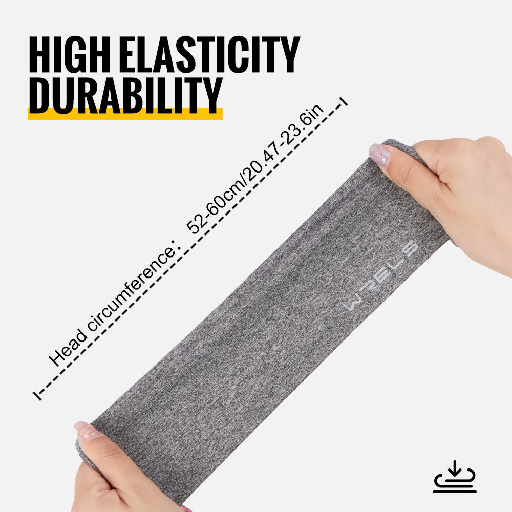 WRELS SweatBand Set – Faixas Desportivas Antiderrapantes e Antissuor (1/2/3 pcs)