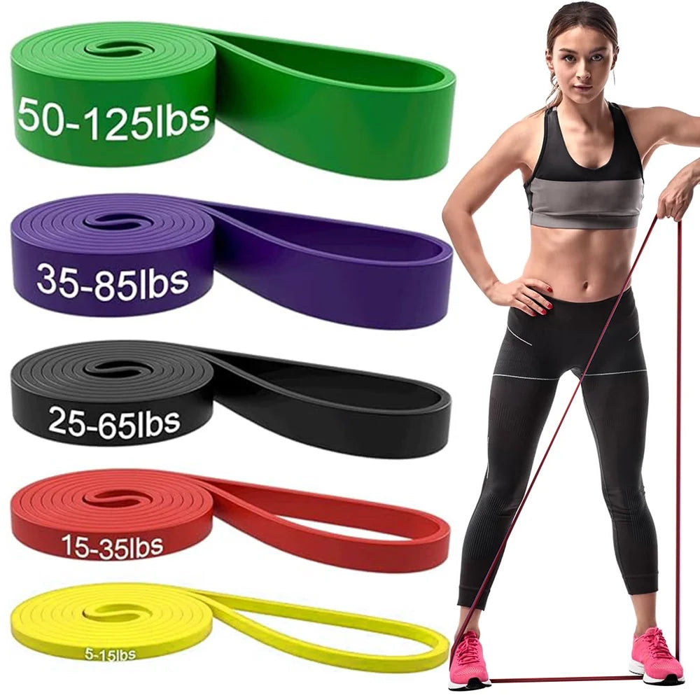 Resistance bands, Pull-Up Assist Bands, Powerlifting Bands for men's and women's fitness training, Home Workouts