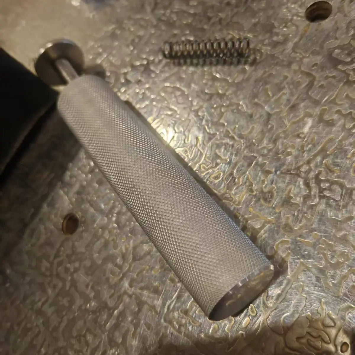 Fortalecedor de Polegar e Thenar em Alumínio — Hand Grip 3 Molas e Bastão Nylon