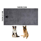 3 Size Options Microfiber Pet Bath Towel Embroidered Super Soft Absorbent Cat for Dogs Grooming Supplies