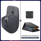 Rapoo MT720L Multimodo Rechargeable Wireless Mouse 4000 DPI Bluetooth Mouse Easy-Switch Up to 4 Devices