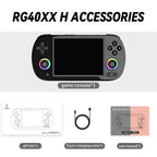 Anbernic RG40XX H 4.0” Handheld Game Console RG40XXH Retro Gaming Player 64G Preloaded 5000+ Games Portable Linux 64-bit System