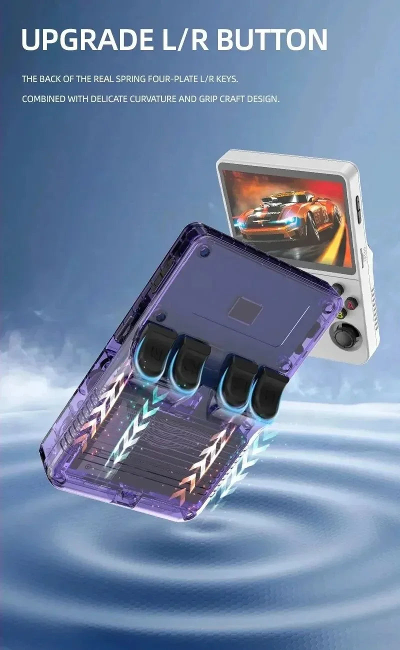 R36S Retro Handheld Game Console Linux System 3.5 inch IPS HD 4K With 64G 20000 Games Portable Pocket Game Console