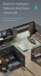 BSEED WiFi Touch Switch — Tomada EU com USB‑C Tuya Smart Life