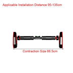 HUA Home Gym Pull-Up Bars Training Horizontal Bar Non-Slip Telescopic Chin Up Bar Fitness Training Bar Anti-Reversing Sit Up Bar