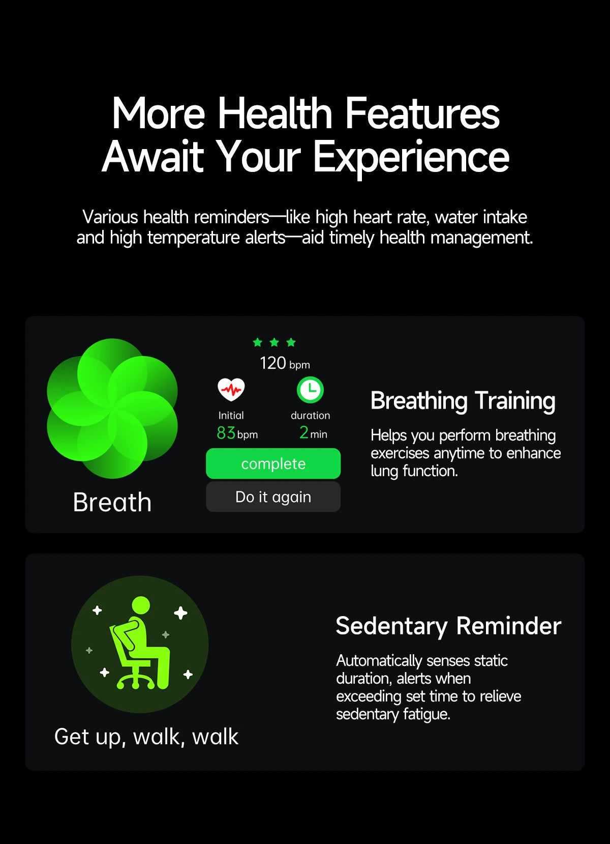 Smartwatch Saúde 2026 – Laser Inteligente, Diagnóstico Completo e Estilo Masculino