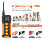 Dog Training Collar With 9 Different Sounds 1000M Electric Dog Anti Bark Collar 433HZ Universal Waterproof Rechargeable Collar