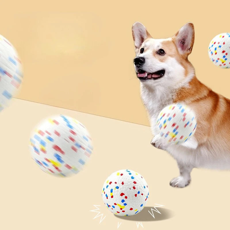 Dog Ball Toys Bite Resistant Pet Ball Grinding Teeth Toy for Dogs Puppies Interactive Dog Toys