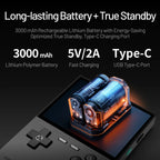 TRIMUI BRICK Handheld Game Console 3.2'' IPS Screen Linux System Trimui UI Metal Back Panel Key LED Lighting Free Keycap Gifts