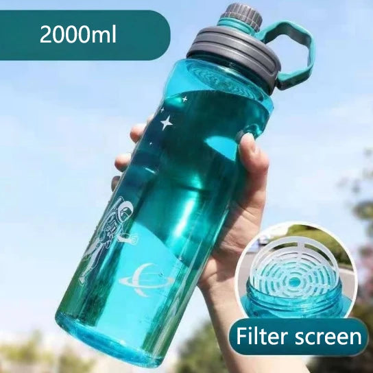 Garrafa Desportiva em Vidro – Antiderrame e Resistente a Altas Temperaturas