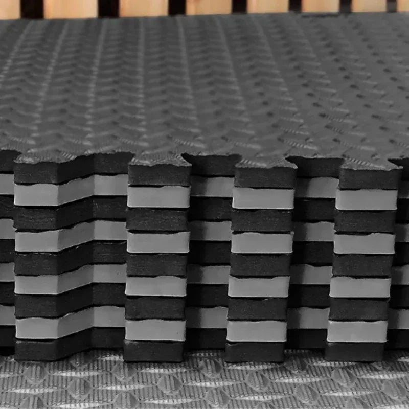 FoamFit Tiles – Tapetes de Proteção Antiderrapantes para Yoga e Fitness (8/16 pcs)