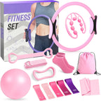 Pilates Yoga Set – Kit de Pilates e Yoga com 13 Peças para Treino em Casa