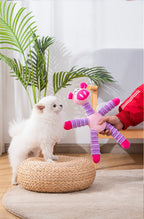 Peluche Animal com Som Indestrutível – Brinquedo Resistente de Treino Dental