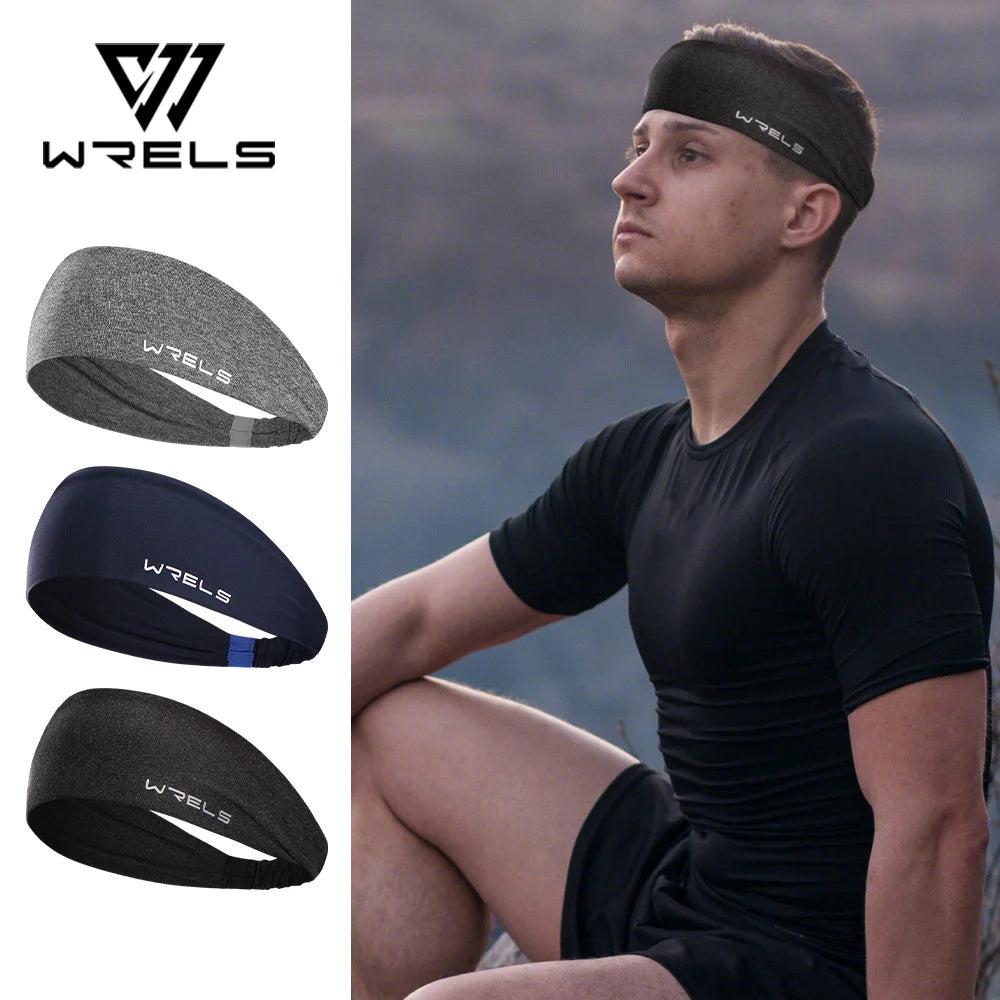 WRELS SweatBand Set – Faixas Desportivas Antiderrapantes e Antissuor (1/2/3 pcs)