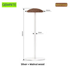 Suporte de Headphones em Nogueira — Design Minimalista em Madeira Maciça