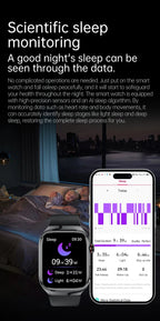 Smartwatch Saúde Avançada – Laser Inteligente, Diagnóstico Multinível e ECG+PPG