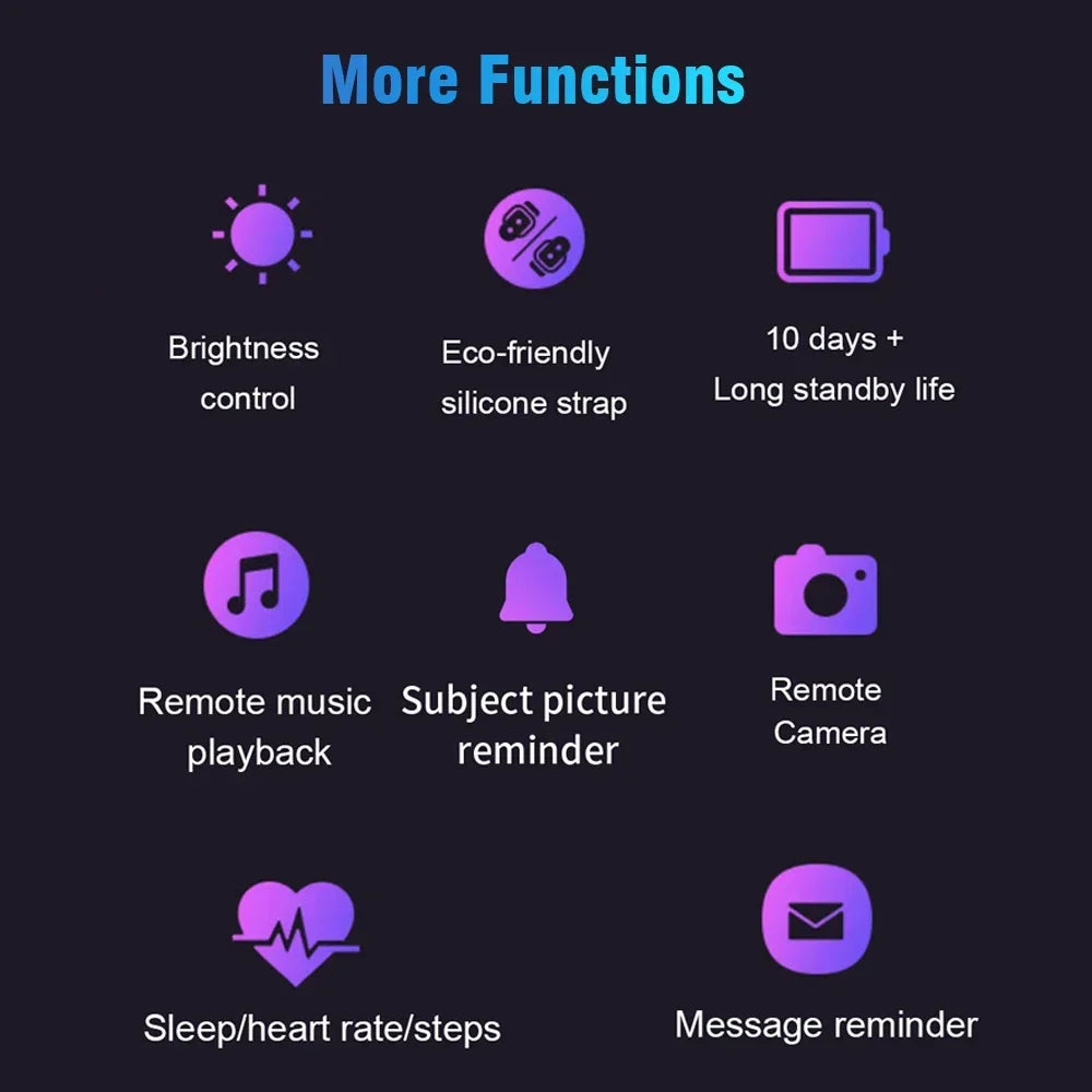 SENBONO Smart Band – Saúde Completa, Desporto e Conectividade Android/iOS