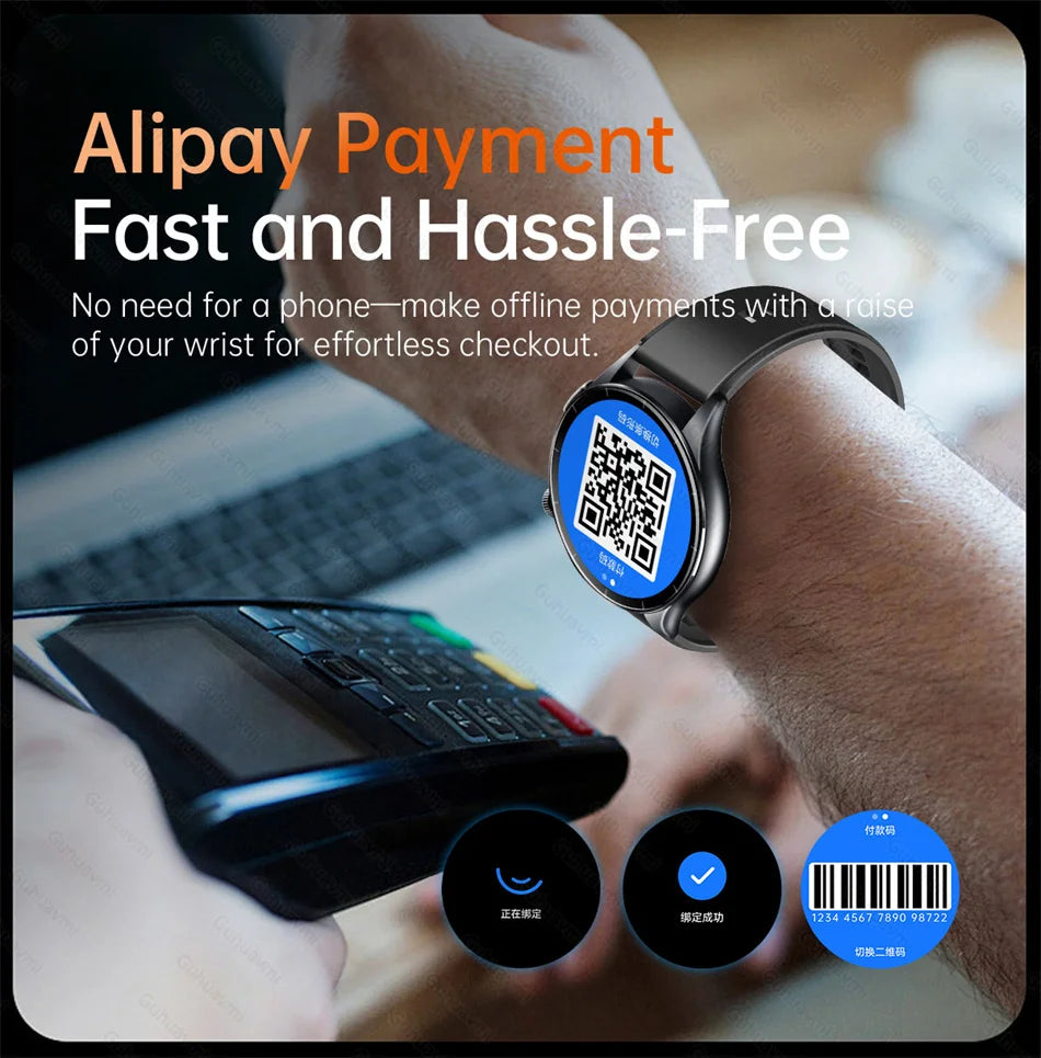 2026 New Smart Watch ECG+PPG Health Monitoring Blood Pressure Uric Acid Fitness Tracker Clock Sport Call Smartwatch Customizable Dial