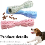 Brinquedo de Dentição para Cães – Stick Resistente com Dispensa de Snacks