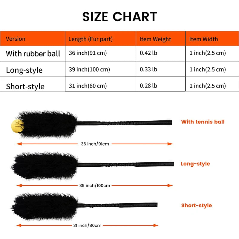 Brinquedo de Corda Bungee para Cães – Tug Toy com Bola de Borracha e Sheepskin