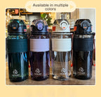 750ml/1000ml Large Capacity Sports Water Bottle Waterproof Plastic Water Cup Outdoor Travel Cycling Hiking Camping Gym Drinkware