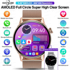 Smartwatch for Women AMOLED Screen Always Display Time NFC IP68 Waterproof Sports Call Women Smart Watch For Women Custom Dial
