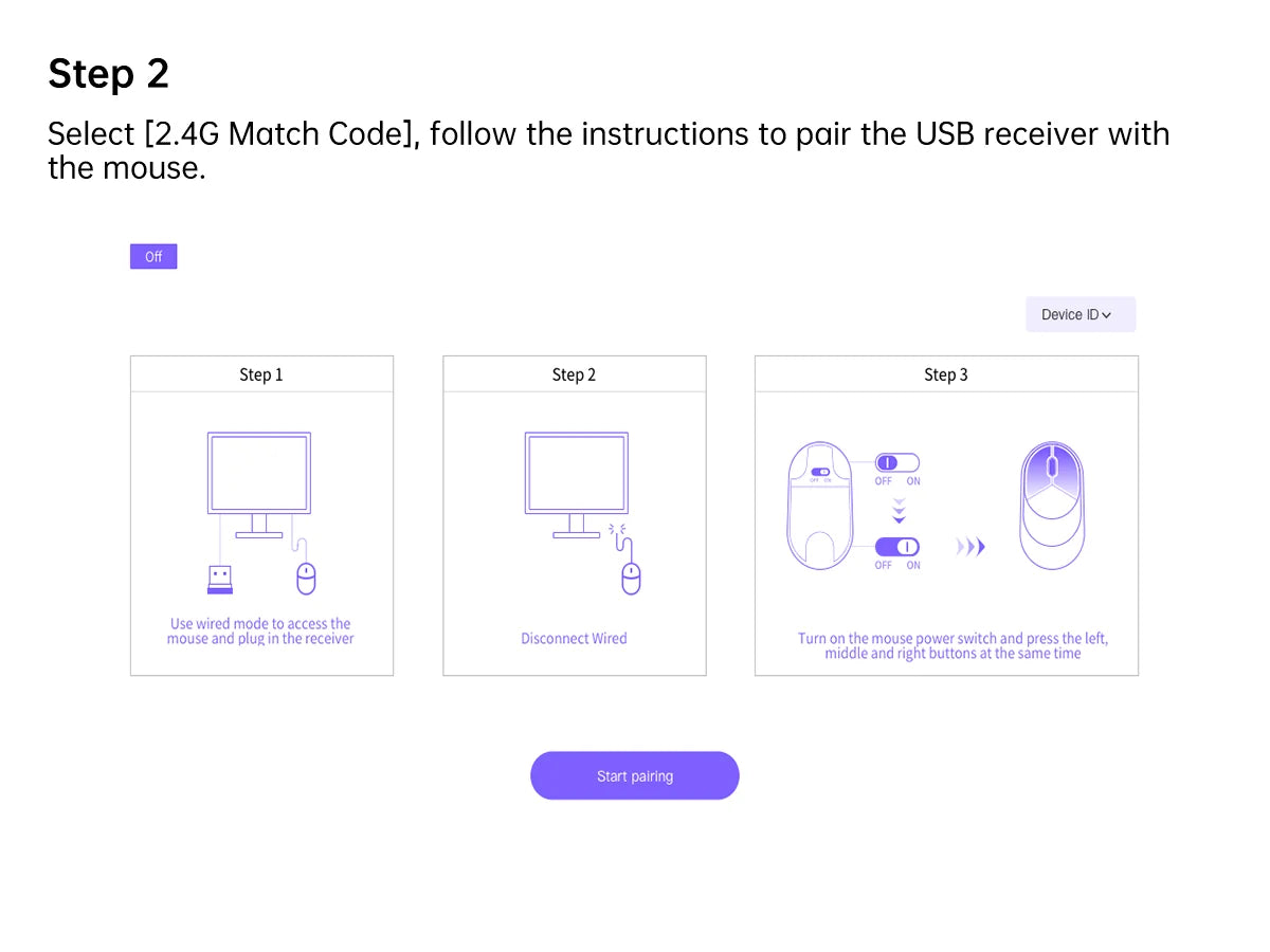 Rapoo MT720L Multimodo Rechargeable Wireless Mouse 4000 DPI Bluetooth Mouse Easy-Switch Up to 4 Devices