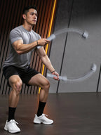 Fortalecedor de Braços com Mola Flexível — Conjunto de 2 para Bíceps e Tríceps