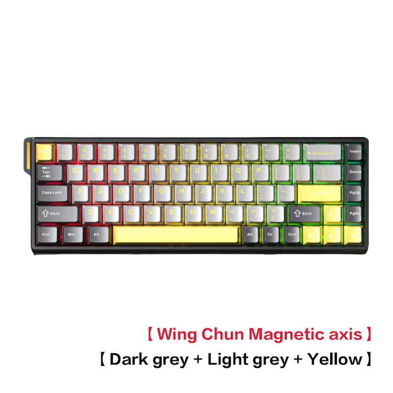 AULA WIN 68 HE Magnetic Axis Keyboard RT Gaming Mechanical Keyboard Wired 8KPolling Rate Full-Key Hot-Swappable
