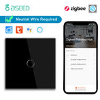 BSEED Zigbee Touch Switch — 1/2/3 Gang + Tomadas EU com Neutro