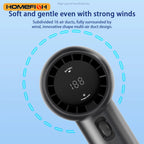 HOMEFISH GF02 199 Gears High-Speed ​​Portable Fan USB Rechargeable Fans 3500mAh Electric Fan Mini Air Conditioner