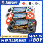 Ampown XU MINI M Handheld Game Console 2.8'' Screen Linux OS MINIM Retro Simulator Video Player Portable Console Children Gifts