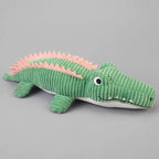 Realistic Crocodile Plush Dog Toy - Squeaky Chew Toy for Puppies, Bite-Resistant Molar Teeth Cleaning, Interactive Pet Toy