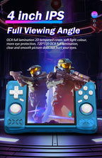 Newest XF40H Retro Handheld Game Console Linux 4.0'' IPS Screen Supports WiFi Glowing Rocker Portable Pocket Video Games Player