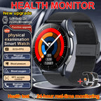 2026 New Smart Watch ECG+PPG Health Monitoring Blood Pressure Uric Acid Fitness Tracker Clock Sport Call Smartwatch Customizable Dial