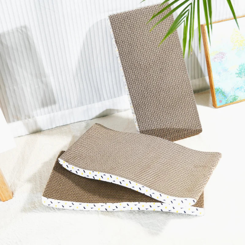 Cat Scratchers Cardboard Cat Scratching Board Durable Grind Claws Corrugated Paper Pets Sofa for Indoor Cats Kittens