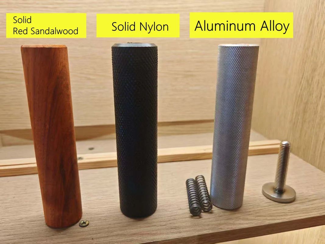 Fortalecedor de Polegar e Thenar em Alumínio — Hand Grip 3 Molas e Bastão Nylon