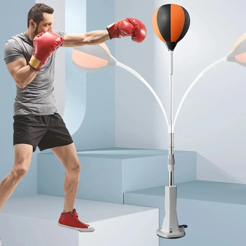 ReflexPunch Pro – Saco de Boxe Ajustável para Treino de Agilidade e Reflexos