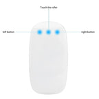 Lenovo Wireless Mouse Rechargeable Bluetooth 5.0 Silent Surface Touch Mice Ultra-thin Magic Mouse For Laptop Ipad Mac PC Macbook
