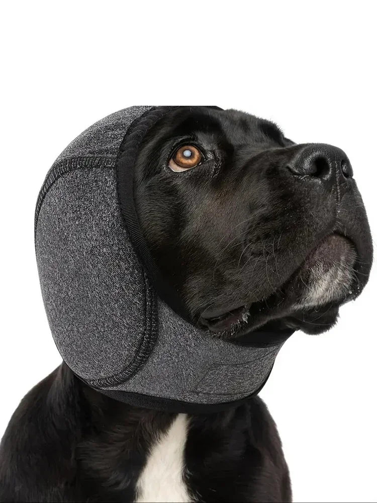 Dog noise reduction, sound insulation, ear muffs, waterproof swimming, dog emotional soothing headgear.