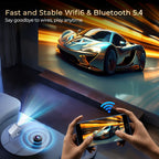 Projetor 4K LynCast X3AQ — 500 ANSI, Auto Focus, Android 11, WiFi6