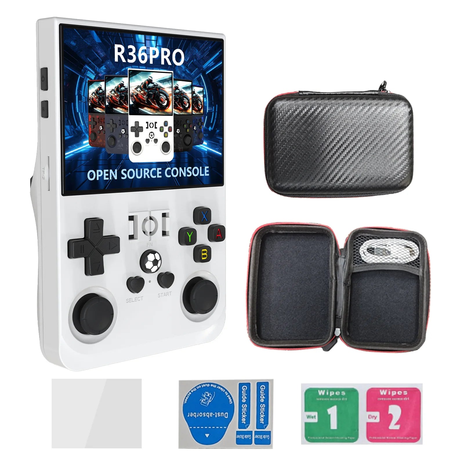 2025 R36S Pro Game Console Retro 128gb Console R36s R36 S R36h Rs36s K36 Konsole Consolle Jeux GamBoy Max Video GameHandheld