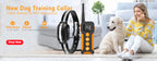 Dog Training Collar With 9 Different Sounds 1000M Electric Dog Anti Bark Collar 433HZ Universal Waterproof Rechargeable Collar