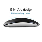 Lenovo Wireless Mouse Rechargeable Bluetooth 5.0 Silent Surface Touch Mice Ultra-thin Magic Mouse For Laptop Ipad Mac PC Macbook